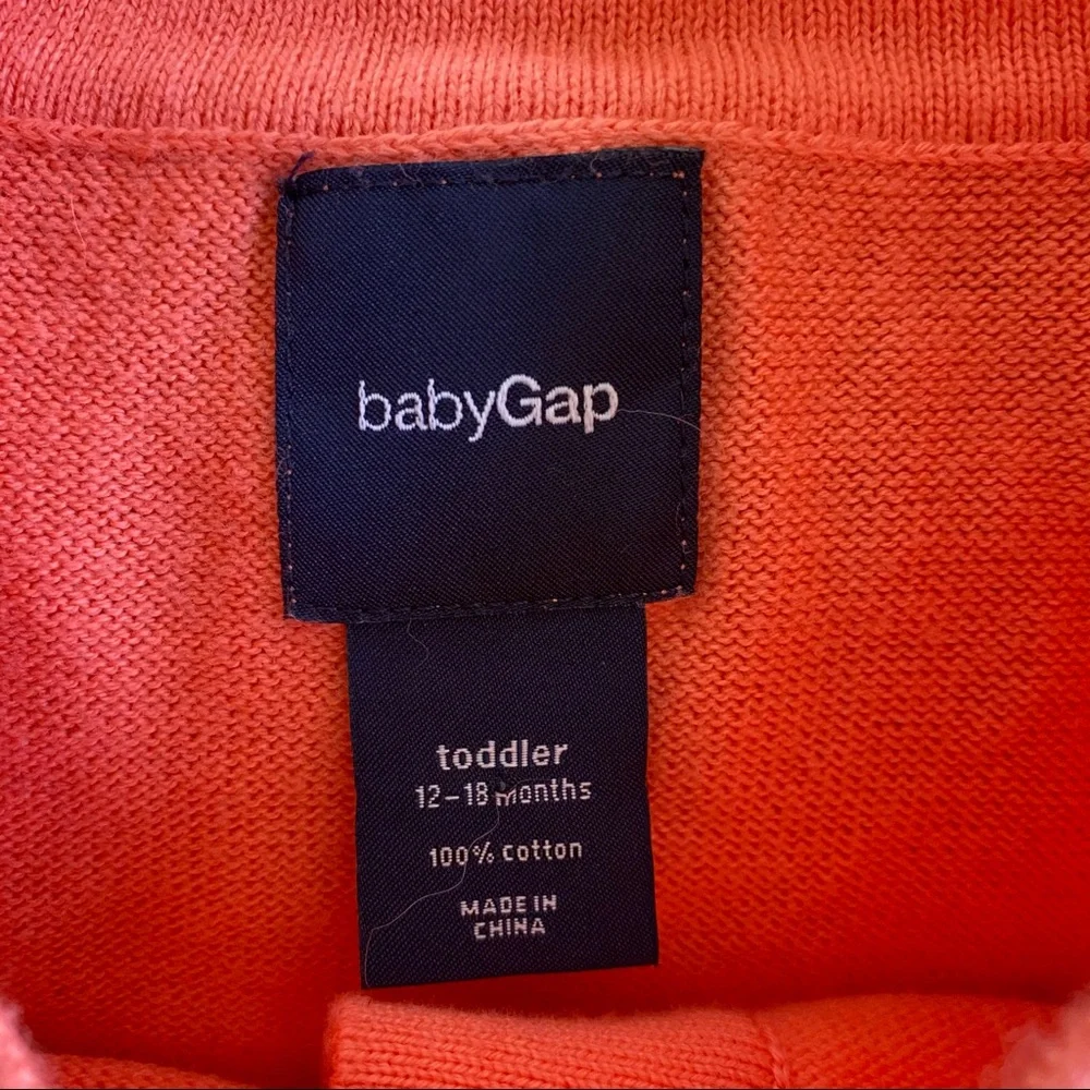 Gap Top & H&M Bleached Jeans 12-18M